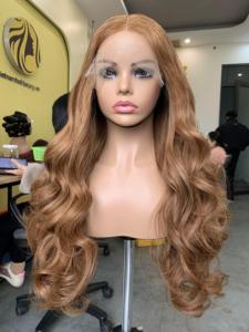 Extensions de cheveux humains vierges Remy vietnamiens de haute qualité, 100 % sans nœuds ni perte, style ondulé, double trame machine, pour tous - Product Image 1