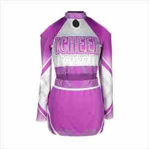 Conjunto de Ropa Deportiva de Alto Rendimiento con Cintura Elástica para Niños, Diseño Moderno, Uniforme de Animadoras para Niños - Product Image 4