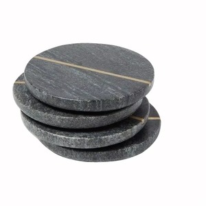 Nouvelle collection de dessous-de-verre en marbre faits à la main, d'une beauté éblouissante, idéaux pour la maison et la vaisselle de cuisine. - Product Image 4