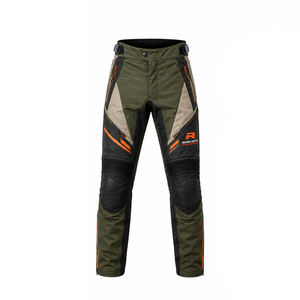 Pantalon de moto en Cordura personnalisé, imperméable, coupe-vent, respirant, coupe ajustée, hiver, grande taille, textile, pour homme - Product Image 1