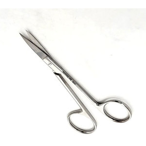 Tijeras de Corte de Tejido Iridiano Manuales de Acero Inoxidable, Punta Afilada Recta, Instrumento de Cirugía Oftálmica de Precisión para Ojos - Product Image 5