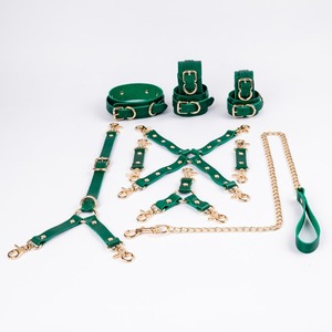 Kit de 11 Piezas de Restricciones de Cuero Genuino en Empaque Personalizado, Venta al por Mayor, Producto Premium para Adultos, Fetiche, RTTS-0043 - Product Image 1