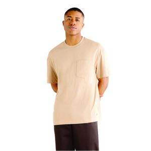 T-shirts personnalisés pour hommes 100 % coton, col rond, poche avant, coupe classique, anti-plis, style urbain - Product Image 2