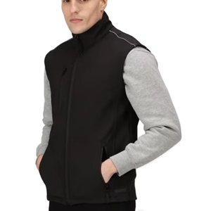 Chaleco Softshell Personalizado para Hombre, Uniforme de Trabajo Elástico y Cómodo, Impermeable, Cortavientos, Cálido, para Escalar en Altura - Product Image 3