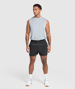 Débardeur de musculation respirant en coton tricoté 100% sans manches, col rond, séchage rapide, pour entraînement sportif et fitness - Product Image 6