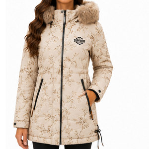 Parka imperméable de haute qualité pour femmes avec un design élégant, une doublure intérieure douce et une isolation épaisse pour les activités de plein air - Product Image 1