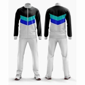 Ensemble de survêtement coupe-vent décontracté pour homme avec logo personnalisé, haute qualité, léger, respirant, imperméable, fermeture éclair intégrale, pour l'entraînement - Product Image 4
