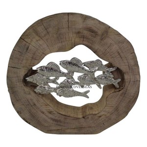Sculpture décorative pour la maison, aspect attrayant, couleur noire, revêtement en poudre et plaqué or, qualité supérieure, fabrication métallique. - Product Image 2