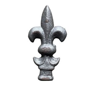 160x92mm Forged Steel Elements Steel Tip For Gate Fence Railing Handrail Balustrade Ornamental Finial Topper - Product Image 3