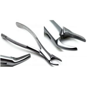 Pinzas de Extracción Dental Manuales Profesionales con Acero Inoxidable de Alta Calidad, Empuñadura Ergonómica, Certificación CE, Instrumento de Clase I - Product Image 2