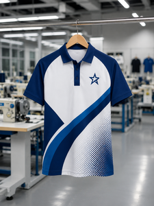เสื้อโปโลคุณภาพสูงแบบสั่งทำพิเศษสองสี แห้งเร็ว ระบายอากาศได้ดี เหมาะสำหรับฤดูร้อน  แบบซับลิเมชั่น สองสี สำหรับชุดยูนิฟอร์ม รับผลิตแบบ OEM - Product Image 5