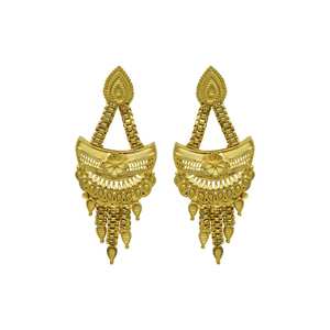 Joyería de Latón al por Mayor, Chapada en Oro de 14K, 18K y 24K, Collares Largos con Diseño Tradicional, Conjunto de Joyería - Product Image 4