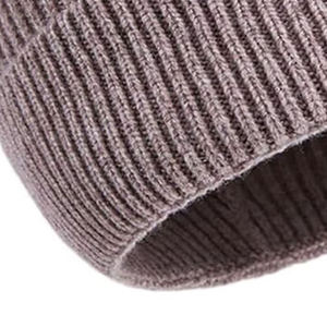 Premium Unisex Solid Ribbed Knit Adjustable Beanie Soft Warm Winter Skull <b>Cap</b> Custom Logo Outdoor Casual Travel Daily Wear - Product Image 6