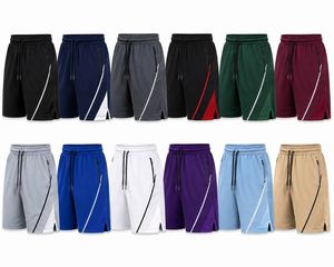 Pantalones Cortos Deportivos Negros para Hombre, de Secado Rápido, con Cordón en la Cintura, Largo Medio, con Bolsillos, Ropa Deportiva - Product Image 6