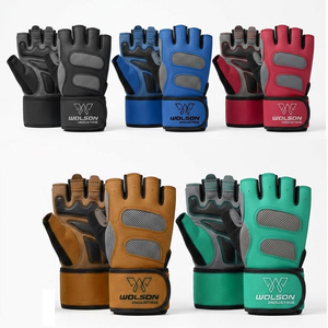 Gants de musculation durables à demi-doigts, confortables, antidérapants, pour l'entraînement, le fitness et la gym. - Product Image 4