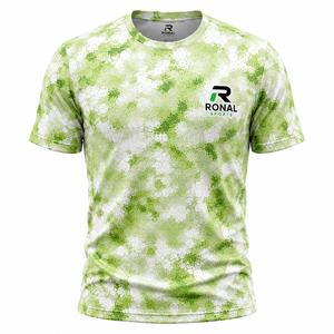 เสื้อยืดคอตตอนแขนสั้นทรงโอเวอร์ไซส์แบบดรอปโชว์เดอร์ ผ้าฟอกสีแบบแอซิดวอช น้ำหนัก 230 กรัม รับสกรีนโลโก้ตามแบบ - Product Image 1