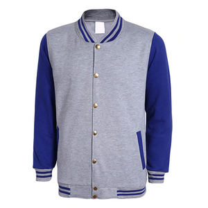 Vestes de baseball sur mesure pour équipes de lycée, prix de gros, vestes universitaires pour adultes, vestes varsity en toile avec broderie - Product Image 2