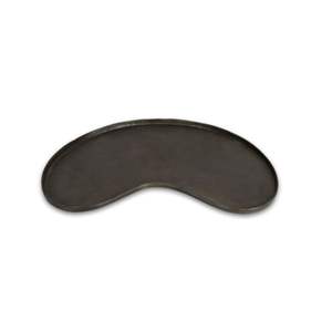 Plateau de service carré moderne en émail avec bord doré, plateau décoratif en métal pour table basse, idéal pour mariage et décoration intérieure, plateau de service artisanal - Product Image 3