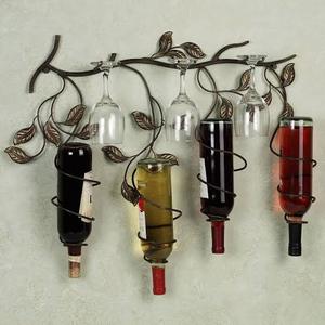 Porte-bouteilles suspendu créatif pour vin rouge, décoration créative, pour la maison, l'hôtel, le bar, vente en gros depuis l'Inde - Product Image 2