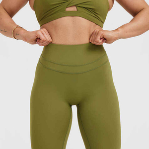 Leggings de Yoga para Mujer, Elásticos en 4 Direcciones, Transpirables, Nuevo Diseño, Precio Razonable, Sólidos, Casuales - Product Image 3