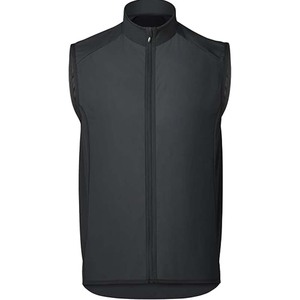TRIBON SPORTS Gilet sans manches zippé pour homme, sans col, réfléchissant, tissé, respirant, vêtement de sport cycliste, couleur unie, polyester - Product Image 4
