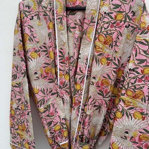 Kimonos para Mujer, Estilo Vintage, Hechos a Mano con Kantha, Kimono de Lujo de Primera Calidad, Kimono Kantha, Bata de Baño con Tirantes Finos en Venta - Product Image 5