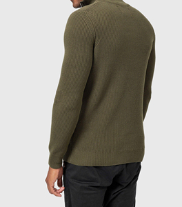 Sudadera de Felpa de Algodón de 500 GSM para Hombre con Media Cremallera, Hombros Caídos, Estilo Hip Hop, Logotipo Personalizado, Felpa Francesa, Serigrafía y Bordado - Product Image 4