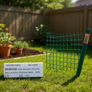 Malla Plástica Verde 1x3M - 20x20MM - 260GR/M2 49004, Malla de Jardín 20x20MM - Product Image 3