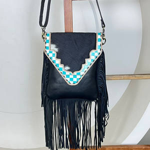 Sacs à main de luxe en cuir à carreaux, sacs à main en cuir de vachette, sacs à bandoulière pour femmes, sacs messagers, nouvelle mode en gros - Product Image 4