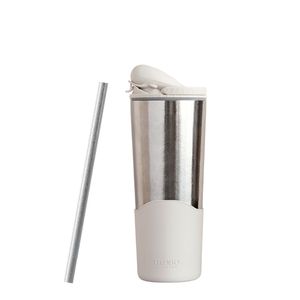 TiKOBO Pure Titanium Whale Cup 2nd Generation 800ml - Free Thick Straw & Straw Sleeve (Insulated Cup) - Product Image 1