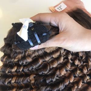 Extensiones de cabello de alta calidad 100% virgen vietnamita Super doble dibujado al por mayor extensiones de cabello de Vietnam - Product Image 2