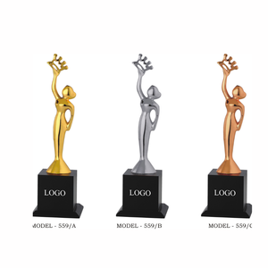 Elegant Metal <b>Trophies</b> Premium Quality Achievement Awards For Corporate Office Recognition Sports Events And Celebrations - Product Image 3