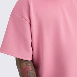 เสื้อยืดโอเวอร์ไซส์พรีเมียม ผ้าฝ้าย 100% สำหรับผู้ชาย คอปกแบบดรอปไหล่ ทรงหลวม ระบายอากาศได้ดี แห้งเร็ว เป็นมิตรกับสิ่งแวดล้อม เหมาะสำหรับฤดูร้อน - Product Image 5