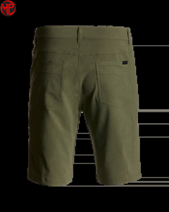 Pantalones Cortos de Golf Oxford para Hombre, Transpirables, de Secado Rápido, Antiarrugas, con Cordón Ajustable, Cintura Media, Casuales, para Caza al Aire Libre - Product Image 4