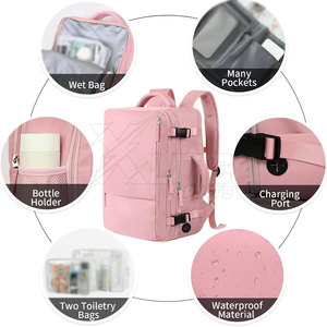 Durable Waterproof <b>Laptop</b> <b>Backpack</b> with USB Port Large Capacity & Eco-Friendly Design for Office Travel & College Use - Product Image 4