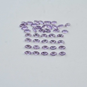 3x6mm Natural Brazil Amethyst Faceted Marquise Shape Loose Gemstones February Birthstone Polished Jewelry Wholesale Bulk Deals - Product Image 3