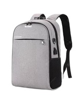 Tas Ransel Laptop Tahan Air Ramah Lingkungan untuk Pelajar, Rangka Eksternal, Penutup Ritsleting, Poliester 900D, Desain Lengkung Fisiologis untuk Punggung