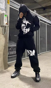 Survêtement Confortable à Séchage Rapide pour Hommes, en Coton, pour la Course et le Jogging, Imprimé, Idéal pour l'Hiver - Vente en Gros - Product Image 5