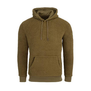 Suéter con Capucha para Hombre, 100% Algodón, Invierno, OEM, Personalizado, Bordado, Impermeable, Cortavientos, Forro Polar - Product Image 1