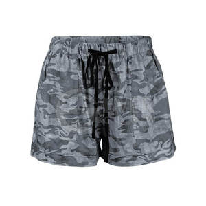 Pantalones Cortos Deportivos Rigglo para Mujer, 100% Algodón Transpirable, Cintura Elástica, Corte Medio, Color Sólido, 120g - Product Image 1