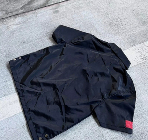 Custom Two Piece Polyester Summer Breathable Short Shirt <b>Sets</b> Button Streetwear Sweatsuit Tracksuit Windbreaker Shorts <b>Set</b> for - Product Image 4