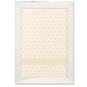 Cadre photo argenté contemporain au design épuré, support de bureau professionnel pour affichage de photos, idéal pour les cadeaux d'entreprise et les cadeaux d'affaires. - Product Image 2