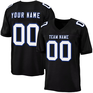 Camisetas de fútbol al por mayor, camisetas de fútbol americano de alta calidad para hombre, camisetas de moda ajustables. - Product Image 4