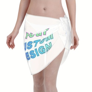 Trendy Custom Polynesian Sarong Hawaiian Pareo <b>Beach</b> Wrap Tropical Resort Wear OEM ODM Textile Exporter - Product Image 3