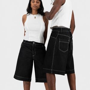 Jorts Unisex con Tela Vaquera Cómoda para Uso Casual, Moda Urbana, Viajes y Actividades Diarias, Transpirables, OEM - Product Image 1