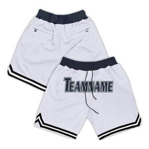 Shorts de basketball respirants pour femmes et hommes, coupe athlétique, en maille polyester, motif étoiles sublimées, personnalisables, séchage rapide, style marine magique - Product Image 6