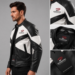 Veste en cuir pour homme de qualité supérieure offrant un confort exceptionnel, un style moderne et des performances durables pour un usage quotidien. Vente en gros. - Product Image 6