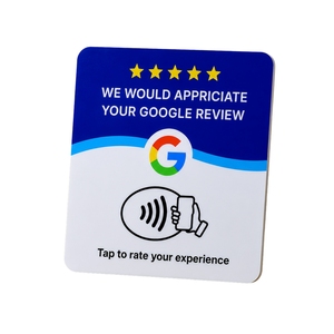 Custom NFC Waterproof Glass Door Sticker Smart Contactless Membership <b>Access</b> <b>Control</b> <b>Card</b> for Cafe & Hotel Store Entrance - Product Image 4