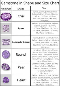 Amatista auténtica 100% natural, tamaño personalizado, piedras redondas de forma brillante, corte facetado, piedras preciosas sueltas a precios al por mayor, venta al por mayor - Product Image 3