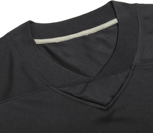 Maillot de football style vintage en mélange de spandex respirant, logo personnalisé par transfert thermique, fournisseur OEM, vêtements de sport professionnels - Product Image 3